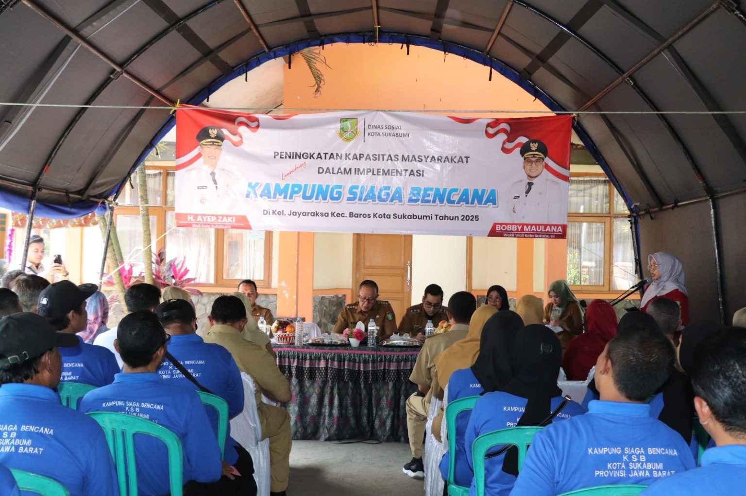 Wali Kota Luncurkan Kampung Siaga Bencana di Kelurahan Jayaraksa